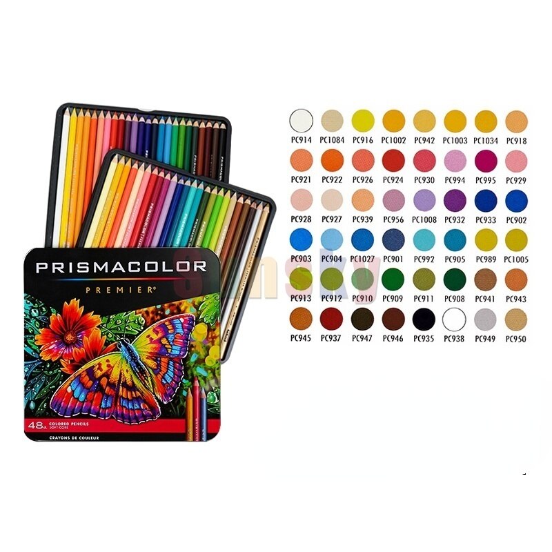 48 132 150 prismacolor premier Colouring Pencils art Color Pencils Set For Sketching Assorted Colours Pack Of 72 150 rich color