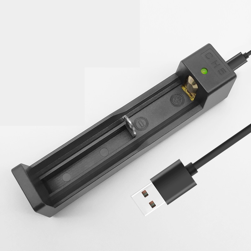 Universele 3.7V USB lader met usd kabel Oplaadbare Batterij Lader Voor Li-Ion Batterij 18650 16340 14500 10400 26650