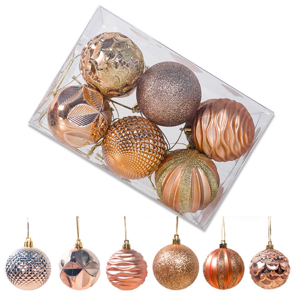 Kerstbal ornamenten onbreekbare kerstboomversiering bal voor bruiloftsfeestdecoratie: Goud