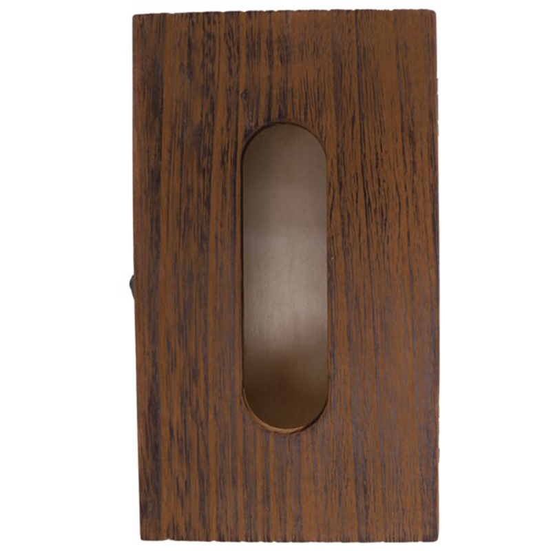Retro Natural Wooden Tissue Box Toilet Paper Cover Case Napkin Holder Home Car Tissue Paper Napkin Case