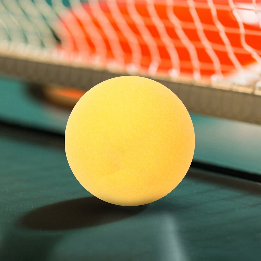 6PCS 40mm white Standard Durable PVC Practice Training Exercise Ping Pong Tennis Balls For Ping Pong Training balls