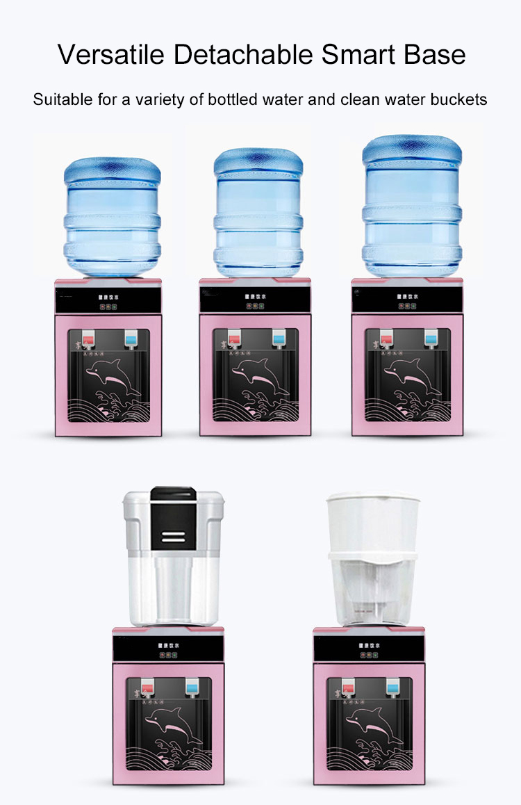 DMWD Electric Water Dispenser Home Office Desktop Water Dispenser And Cold Drink Machine Water Heater Colder EU US