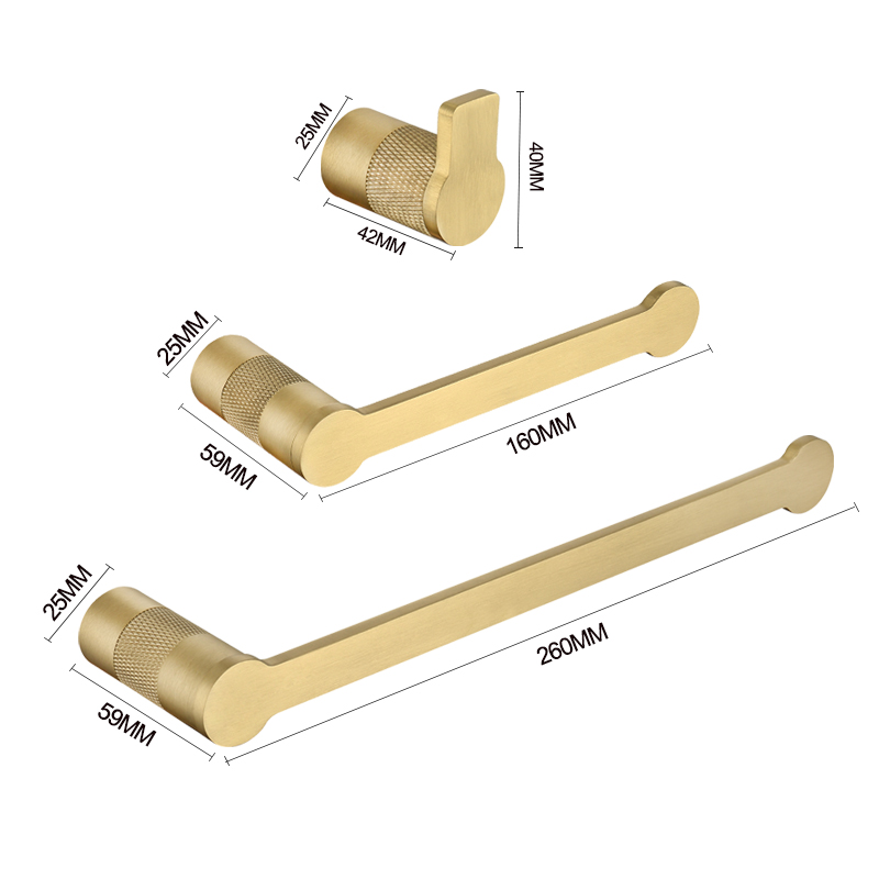 Brushed Gold Brass Coat Hook Paper Towel Holder Towel Hook Towel Ring Bath Towel Rod Kitchen Bathroom Accessories: plum
