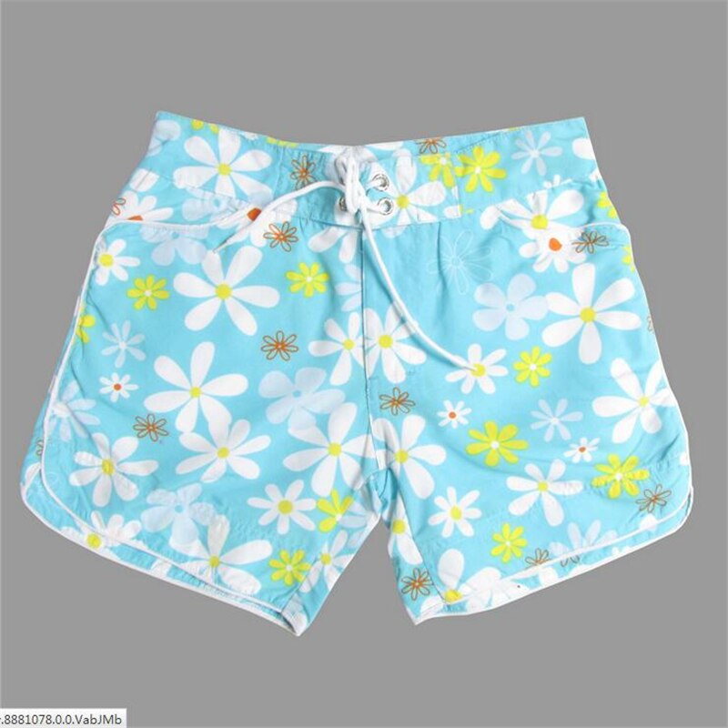 Outdoor Zomer Vrouwen Strand Shorts bloemen Quick Dry Bloemen Board Shorts dames strand kleding Spa