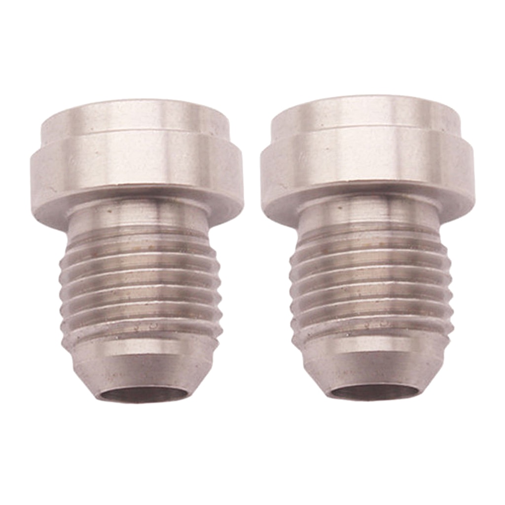 2 Pieces 6AN, AN6 MALE STAINLESS STEEL WELD ON / WELD IN FITTING BUNG