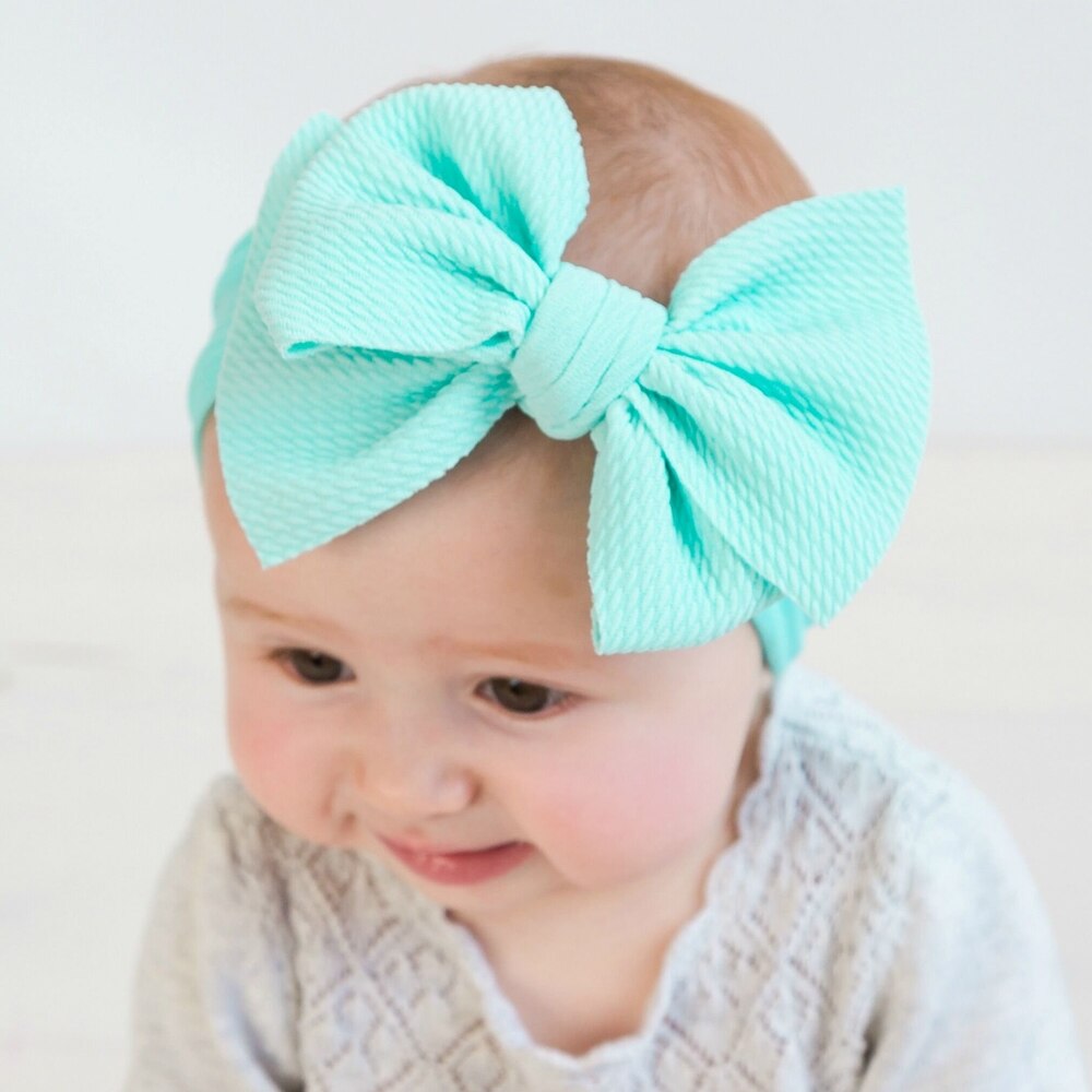 Baby Kinder Mädchen Blume Stirnband Großen Bogen Stirnband Haar Band Für Baby Mädchen Headwrap: 8