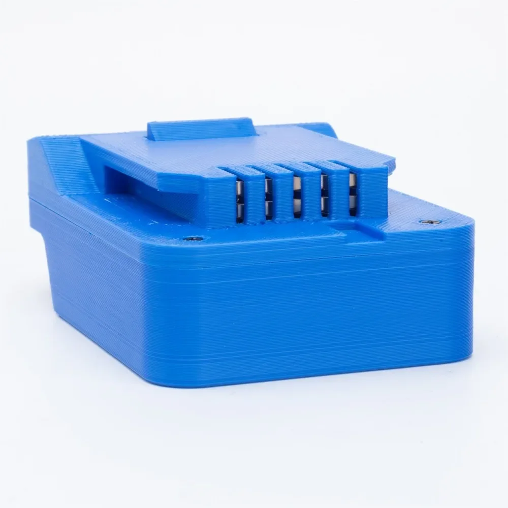 Akku-Adapter für Makita 18 V LXT BL Lithium-Akku-Konverter auf Aldi FERREX 20 V bürstenlose Akku-Bohrschrauber (nur Adapter)