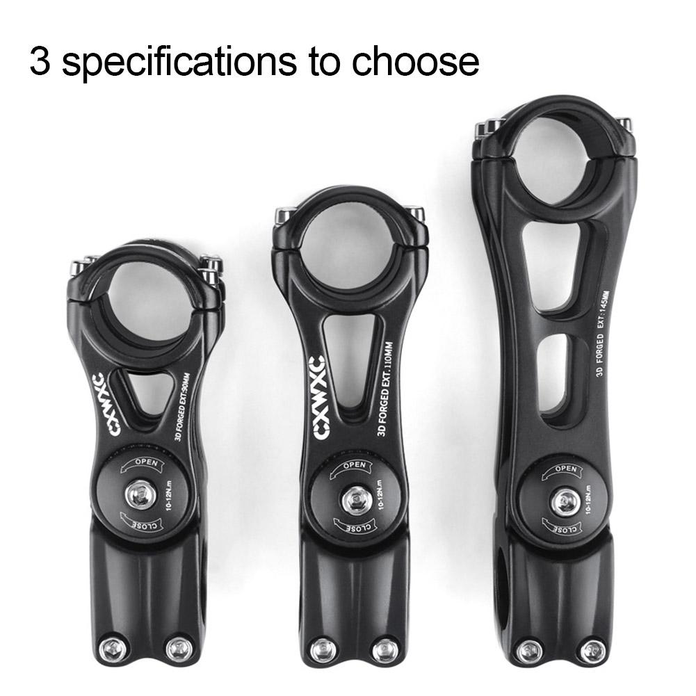 Adjustable Angle Bicycle Handlebar Stem Riser Aluminum Alloy Front Fork Stem Adapter Mountain Bike Stem Accessories