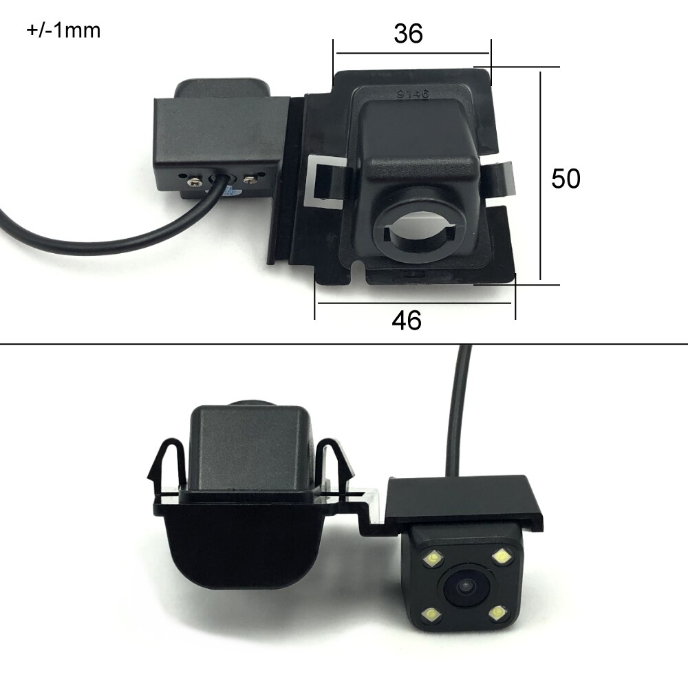 BOQUE 170 Degree 1280x720P HD AHD Car Vehicle Rear View Reverse Camera for Jeep Wrangler JK Model Only 2007