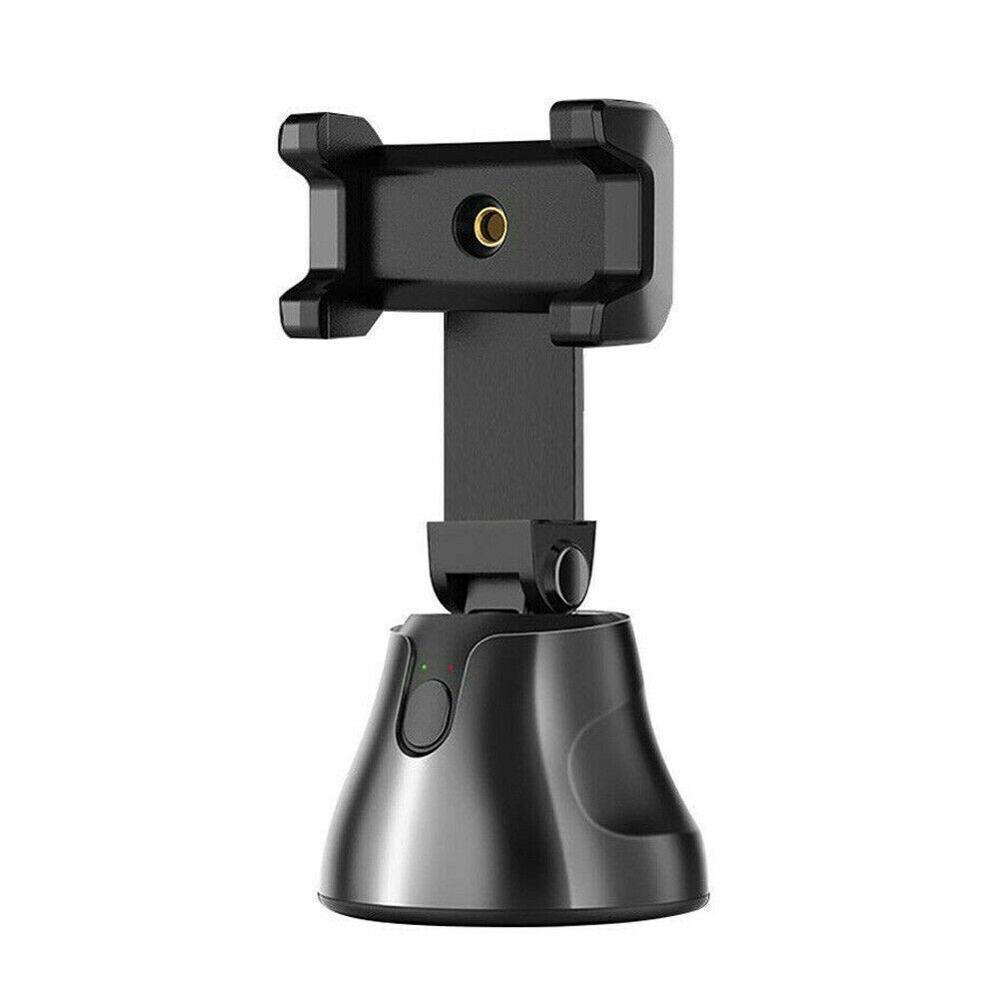 Intelligente Tracking Gimbal 360 Rotatie Face Tracking Volgen Gimbal Robots Cameraman Ai Tracking Object Smart Persoonlijke P1D7: Black