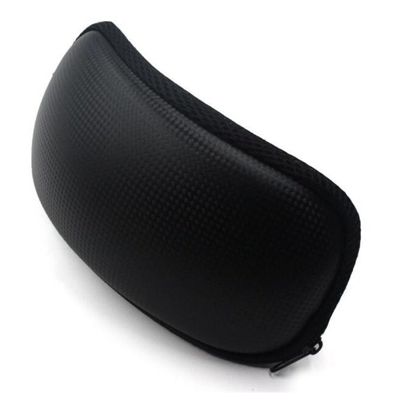 Ski- en sneeuwbrillenbox, draagbare box met rits, harde box (skibrillen zijn optioneel), skibrillen in kleur, outdoor rijbril, ski-uitrusting