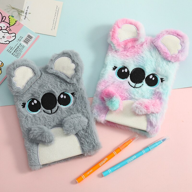Cartoon cute koala plush diary children's notepad girl student hand ledger