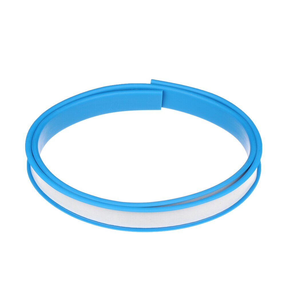 1m 16/18mm nastro adesivo per bordi in PVC autoadesivo nastro sigillante a forma di U fogli per impiallacciatura per mobili protezione per scrivania: blue / 18 millimetri