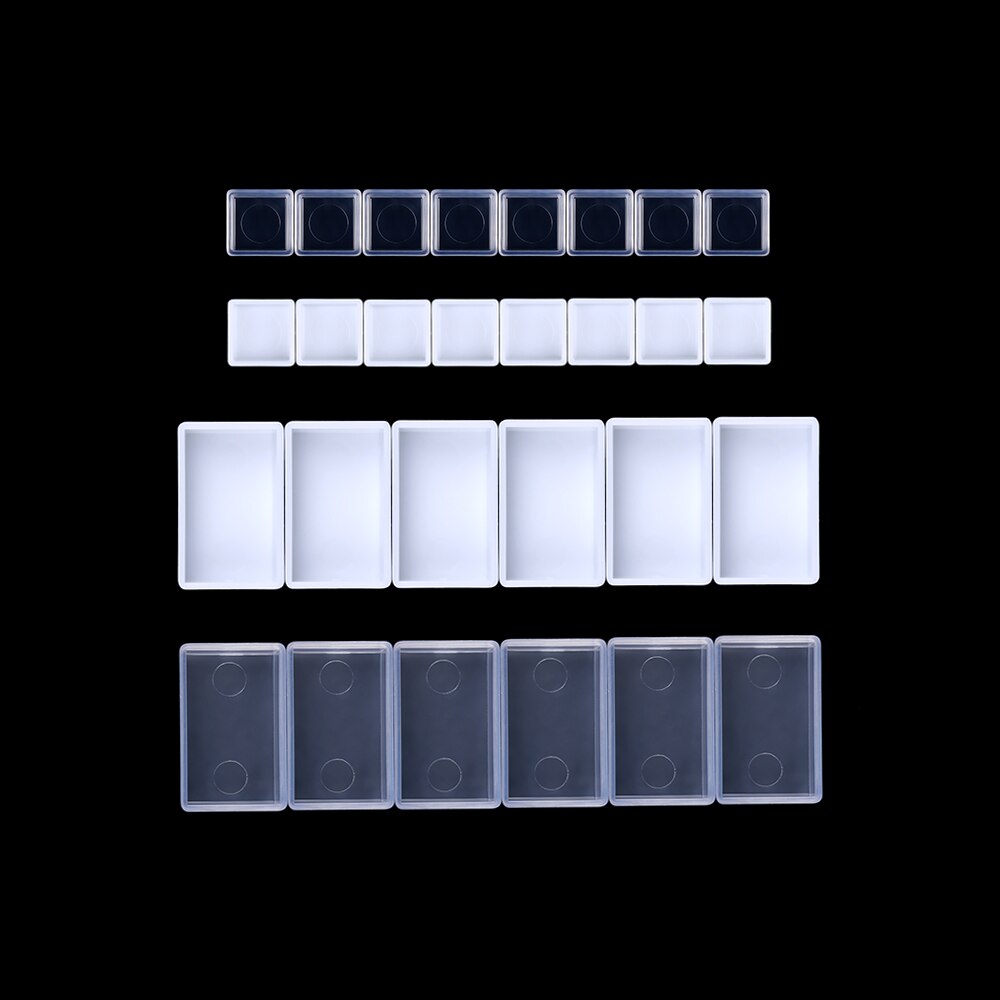 20/50 stk 0.5/3.2ml kunstnere tomme akvarell maling panner malere pigment praktisk maling case kunst håndverk palett tilbehør