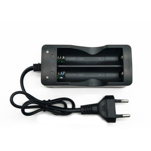 PUJIMAX battery charger 18650 EU 2slots Smart charging Li-ion Rechargeable Battery charger: Default Title