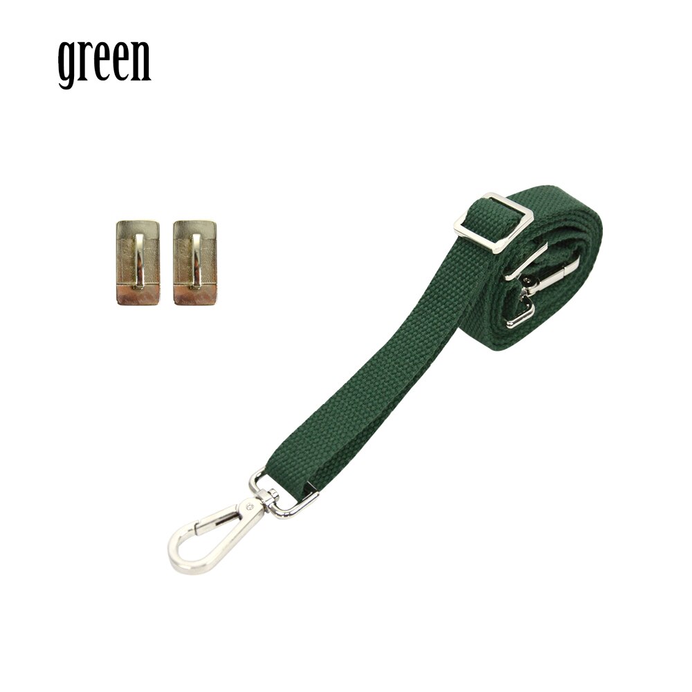 neue Polyester Baumwolle Obag gürtel Rucksack Bausatz Gurt Mit Schnallen für O Platz tasche: Grün