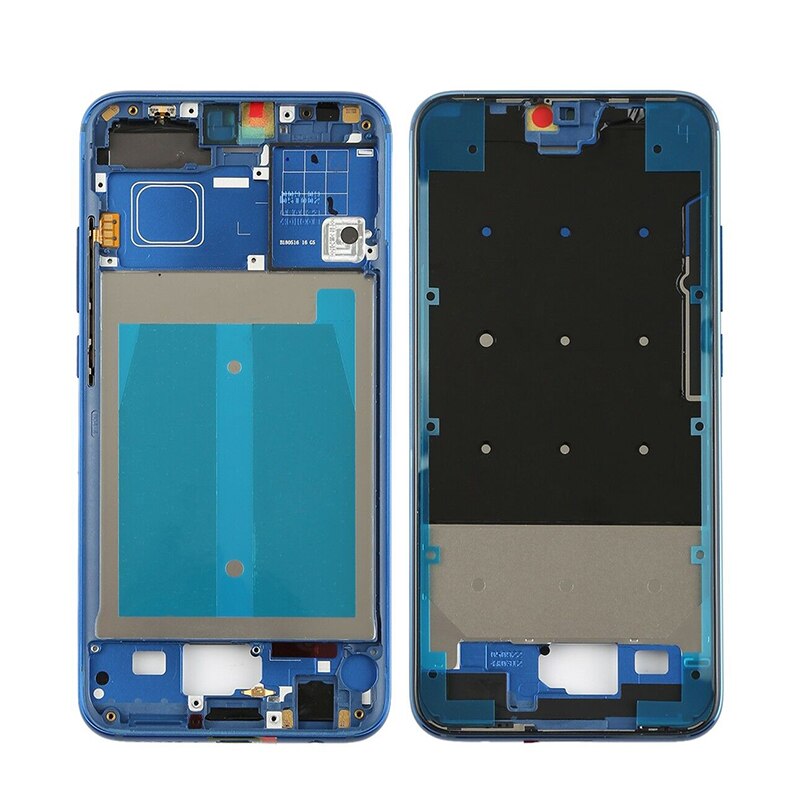 Carcasa marco medio bisel piezas de repuesto para Huawei Honor 5A 6X6 10 8X9 V20 placa media cubierta