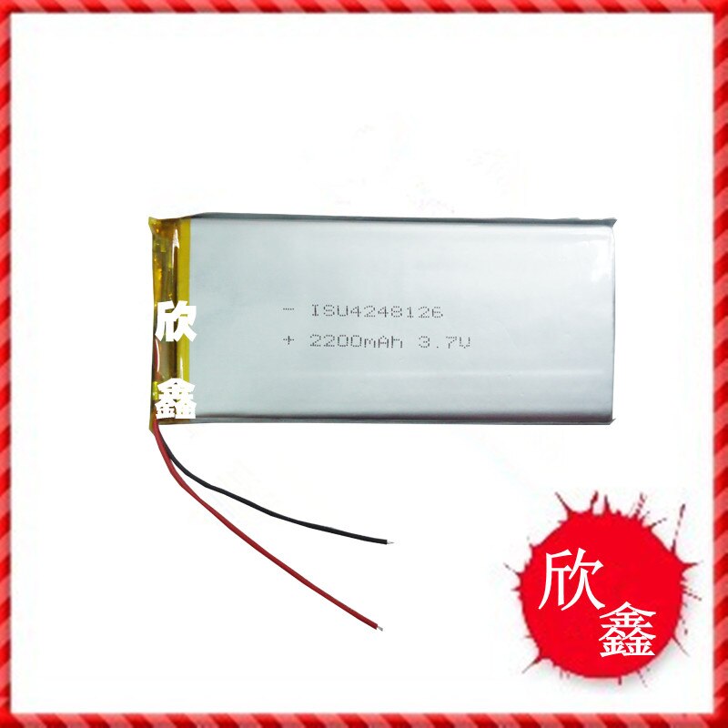 3.7 V polymeer platte batterij 5 inch tablet ebook 4248126 polymeer Een hoge capaciteit core Oplaadbare Ion Cell