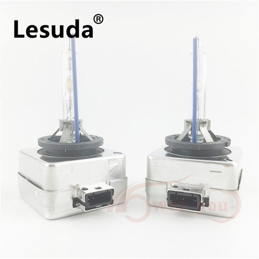 2 stuks  d3s hid-xenonlampen met metalen houder, vervangende lamp, autokoplamp, bronverlichting 4300k 6000k 8000k