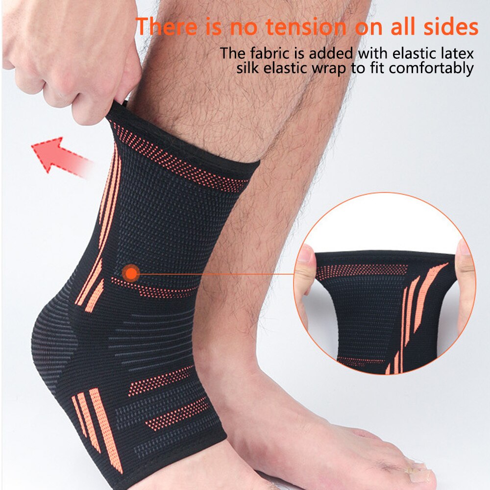 1PCS Sports Ankle Brace Compression Sleeve Relieves Achilles Tendonitis Joint Pain Plantar Fasciitis Sock Ankle support