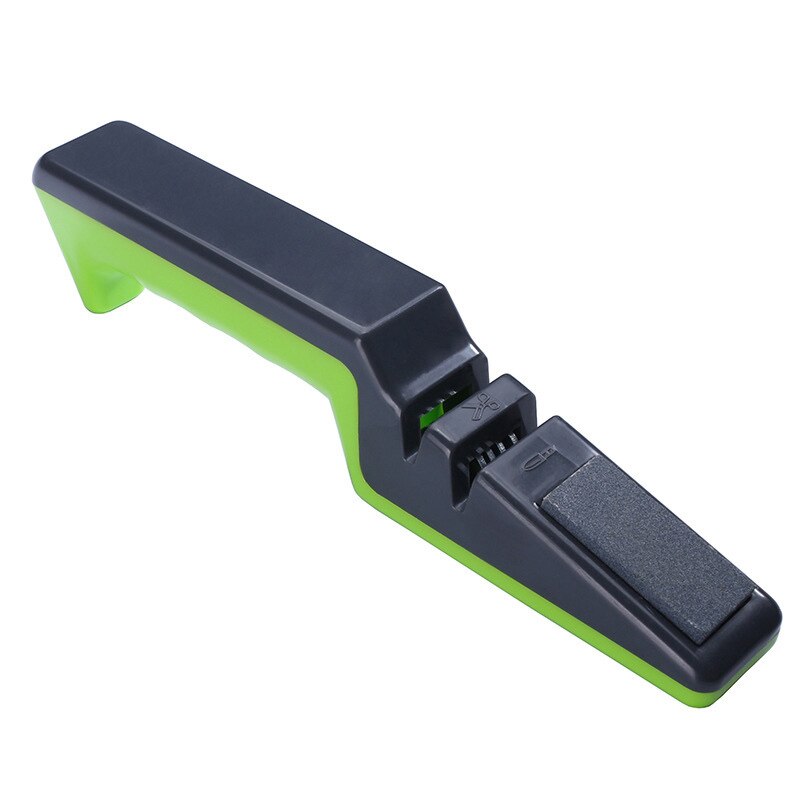 Sacapuntas con manilla Manual de Premium para cocina, herramienta para tijeras, Cuchillos con Base antideslizante empaquetado en caja, x 28x45mm, 1 ud.