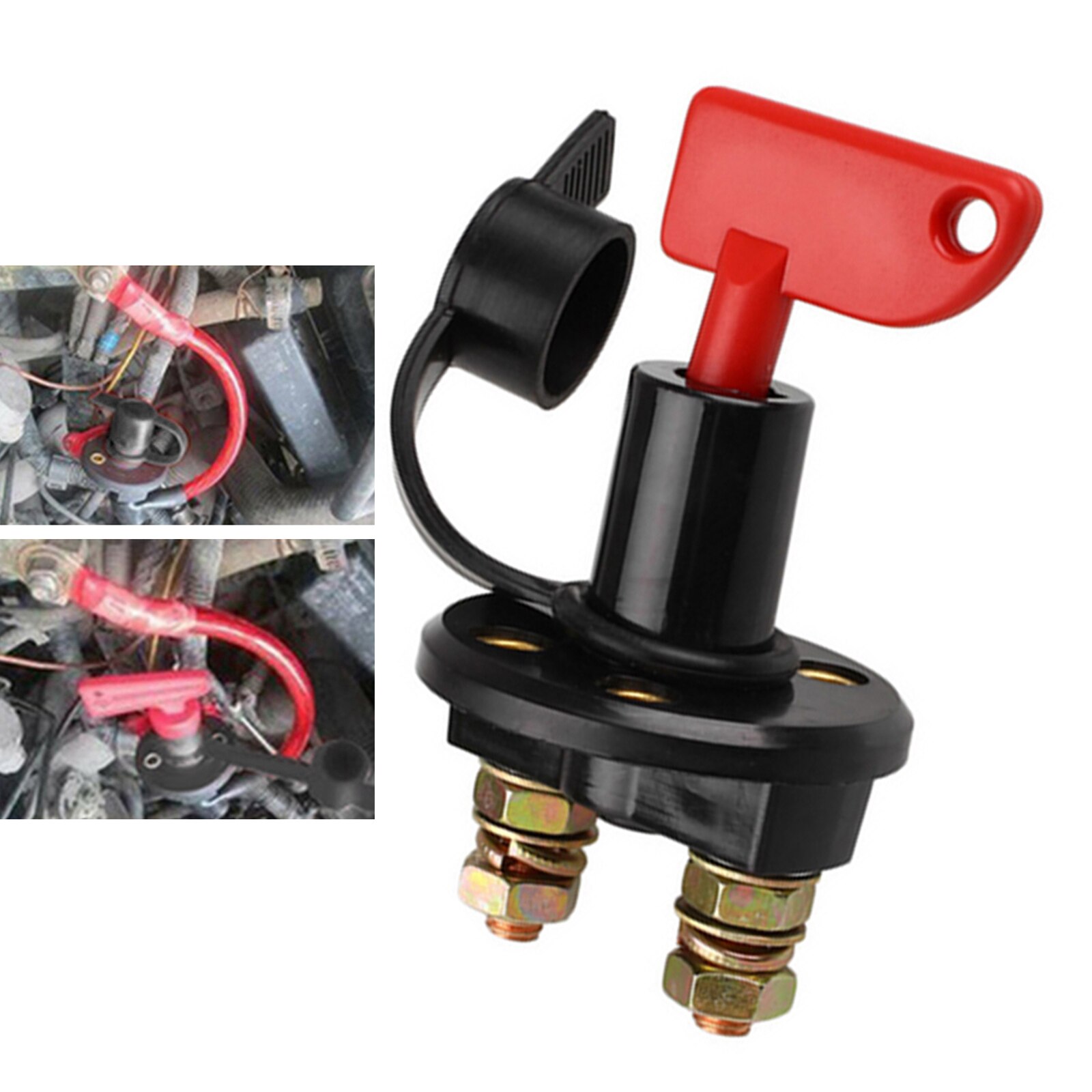 Boat Car RV Vehicles Battery Isolator Switch Disconnect Power Kill Key