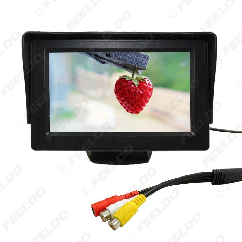Car 4.3-Inch Bracket Display Rear View on Board Monitor On-board LCD Monitor
