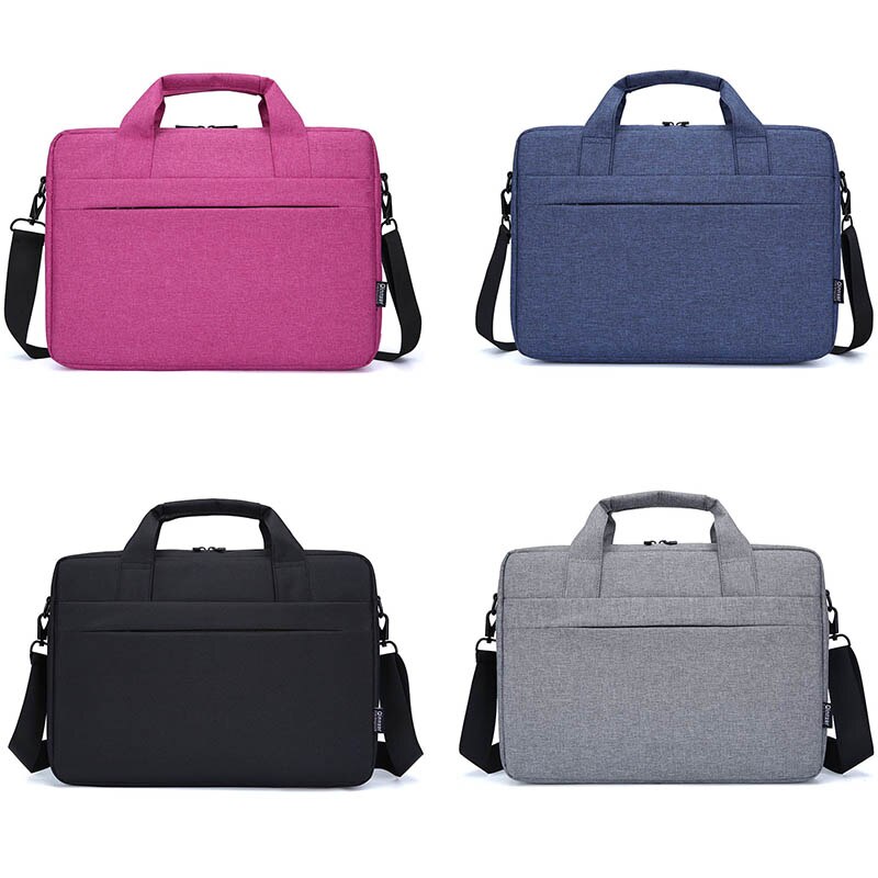 Briefcase 14 15.6 inch Laptop Handbag Men Office Bag Messenger Large Tote Women's Computer Work Bag Handbag