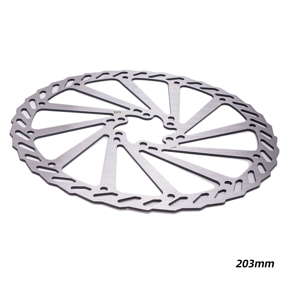 ZTTO Fahrradbremsscheibe 120 140 160 180 203 mm 6 Zoll Edelstahl hydraulischer Bremsscheibe MTB Rennrad Scheibenbremse mit T25-Bolzen