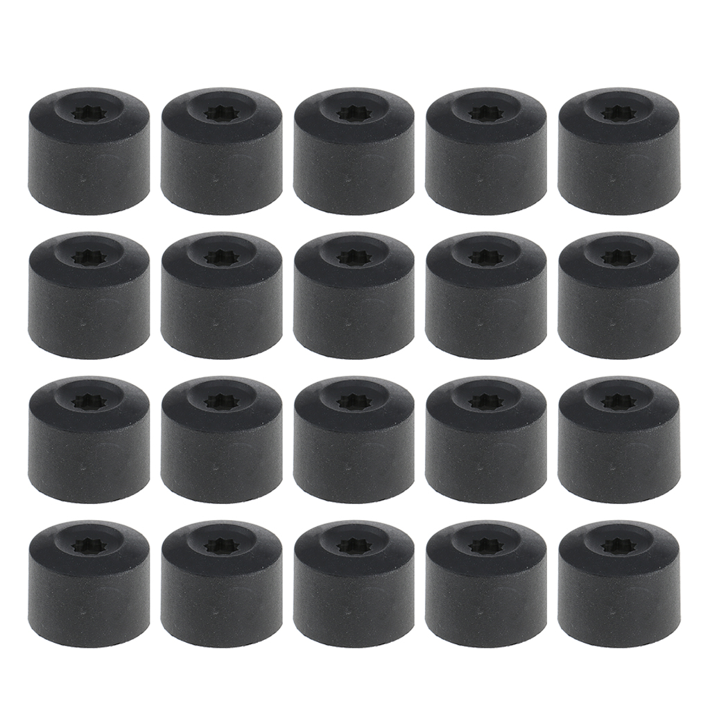20PCS Wheel Lug Nut Bolt Cover Caps Set for VW for Jetta Golf Passat Beetle