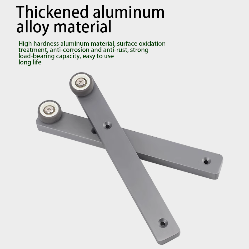 Upflip Hidden Door Sliding Track Bookcase Cabinet Rail Flat Push Hidden Track Home Hardware Hings for Wooden Wardrobe