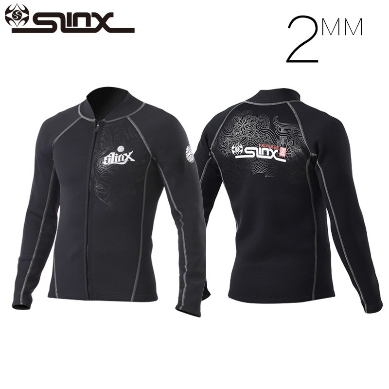 Slinx 2mm Neoprene Scuba Dive Clothing Snorkeling Jacket Wetsuit Top Coat High