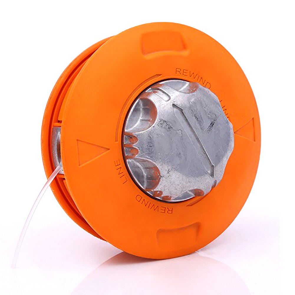 Universal Trimmer Head Aluminium Strimmer Head Replacement Trimmer Heads String Set Grass Brush Cutter Accessory