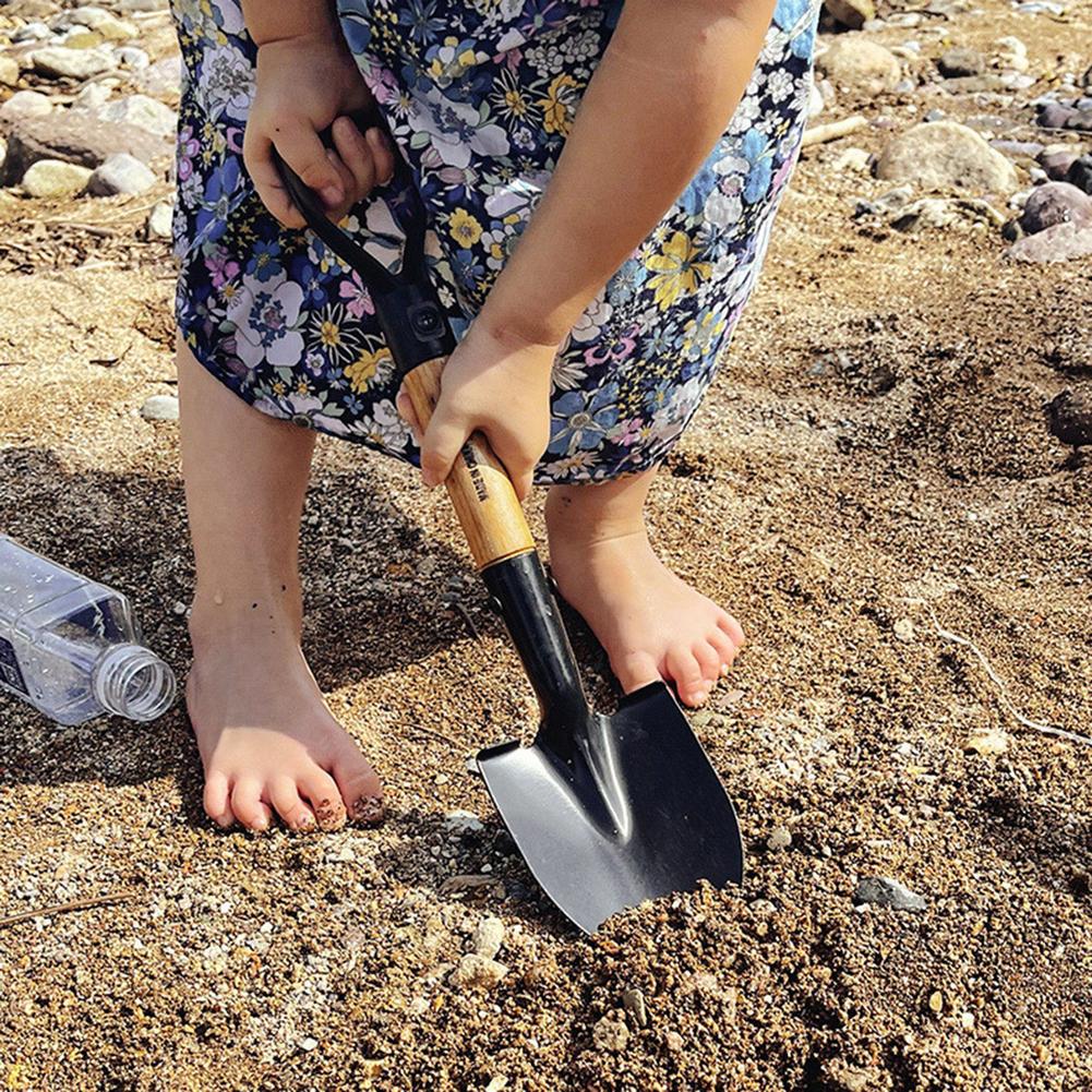 Beach Shovel Small Round Digging Shovel Kids Mini Snow Shovel Spade Sand Shovel Outdoor Engineer Shovel Toys Planting Shovel