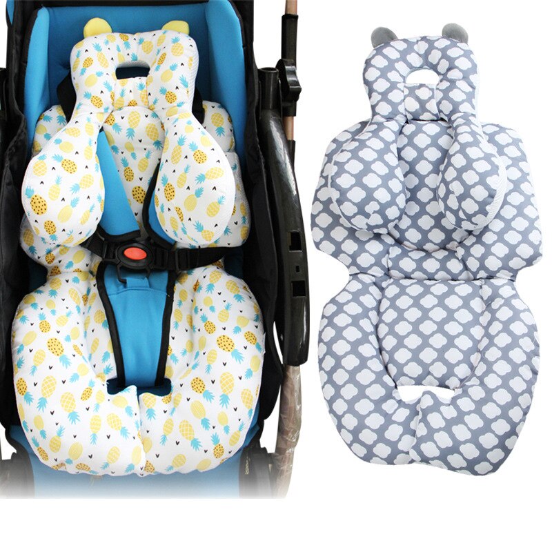 Baby Kinderwagen Sitz Weiche Baumwolle Art Warenkorb matt Bequeme Kleinkind Kissen Buggy Pad Für Babyprams Kinderwagen Zubehör