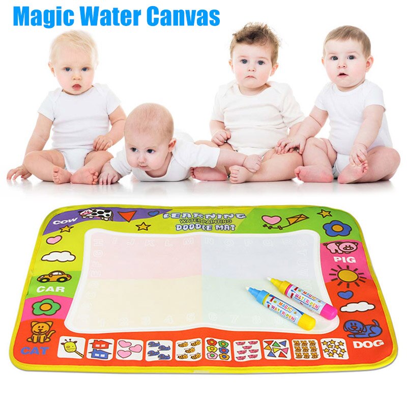 Tapis magique pour enfants, planche, dessin, peinture, eau, grande écriture, jouet magique M09: Default Title