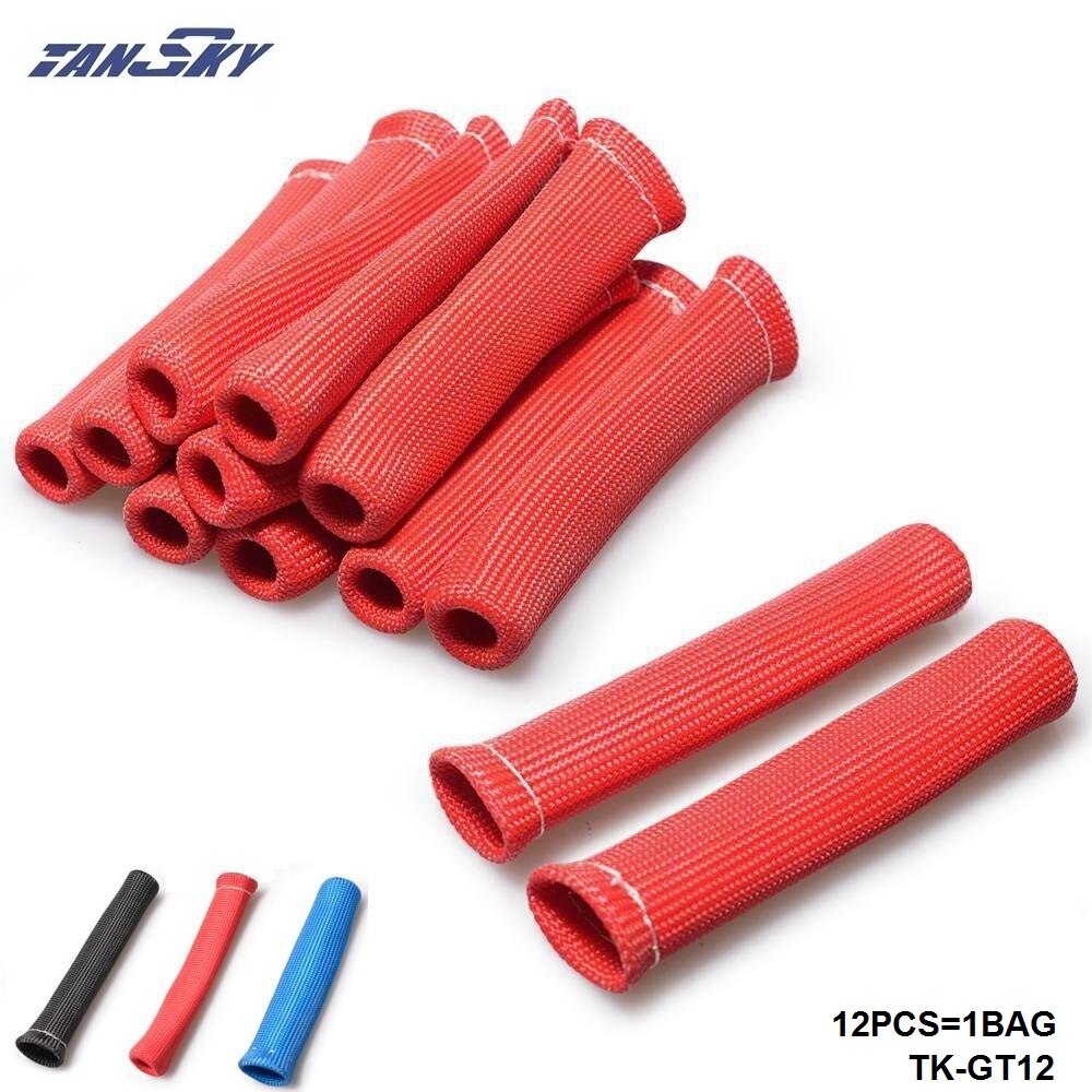 12cyl heat Protector Sleeve sleeving Spark Plug Wire Boot fuel oil lines Basalt TK-GT12