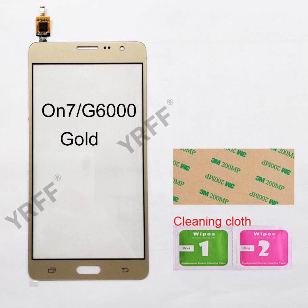 5,5 ''Für Samsung Galaxis an7 Auf 7 G6000 SM-G6000 Touchscreen Digitizer Sensor berühren Glas Objektiv Tafel: Gold Nein Werkzeug