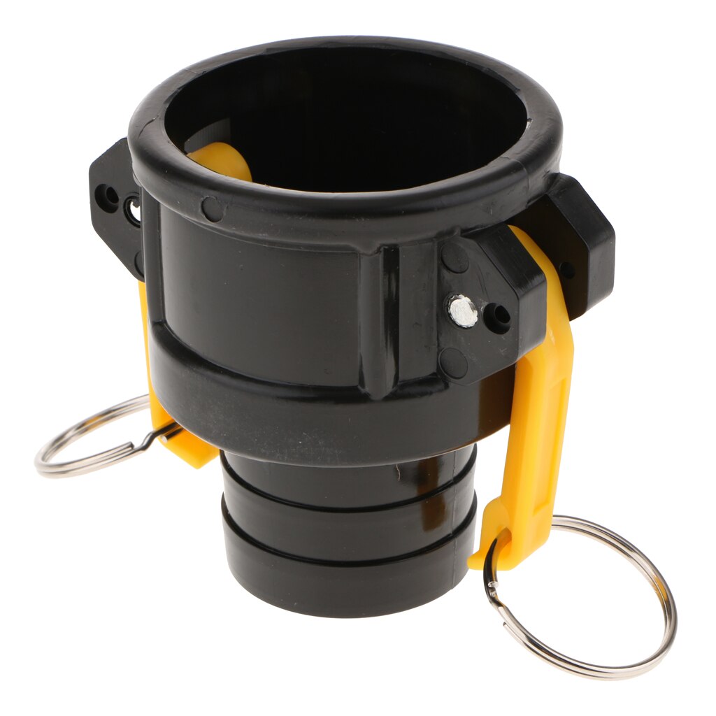 Heavy Duty 1000L IBC Tank Part C 2 Inch Cam Lock Fitting Adapter to Hose Tail For Liquid Conduction Polypropylene Fitting