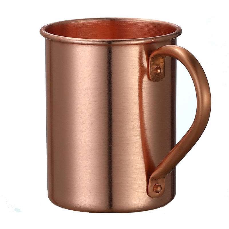 450Ml 16.0Oz 100% Koper Mok Moskou Mule Duurzaam Koperkleurig Bier Mokken Koffie Mok Melk Cup Zuiver Koper Cup drinkware