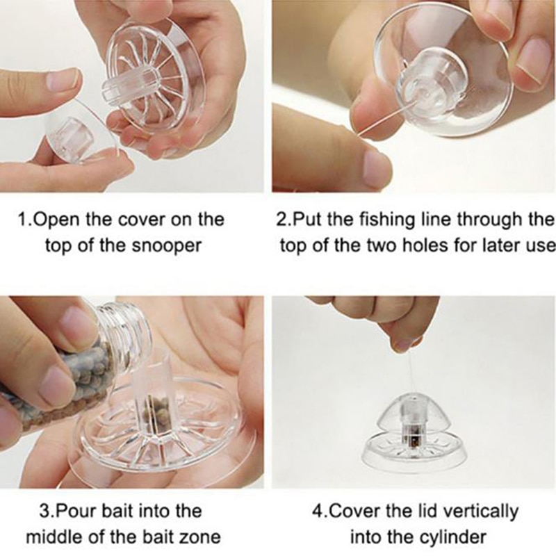 Snail Trap Clear Snail Aquarium Fish Tank Plants Planarian Leech Catch Environment Clean Tools