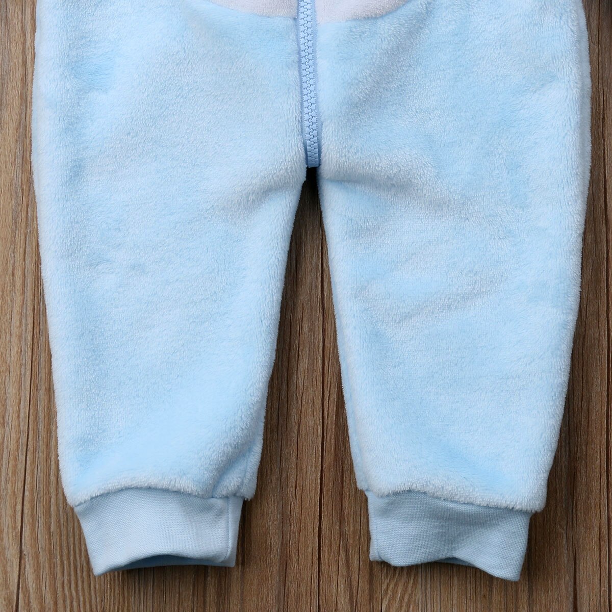 2018 di Marca Nuovo Inverno Caldo infantile Del bambino Della Ragazza del Ragazzo Spazzolato Pagliaccetto A Maniche Lunghe con Cappuccio 3D Orecchie Della Chiusura Lampo Del Fumetto Tute e Tute da Palestra Salopette Corta 0-4Y