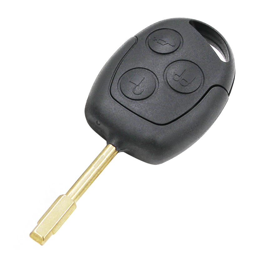 ! 3 Buttons Remote Folding Flip Key Shell Case Fob For-Ford Focus KA-Mondeo FO21 Blade HU101: FO21 Key shell
