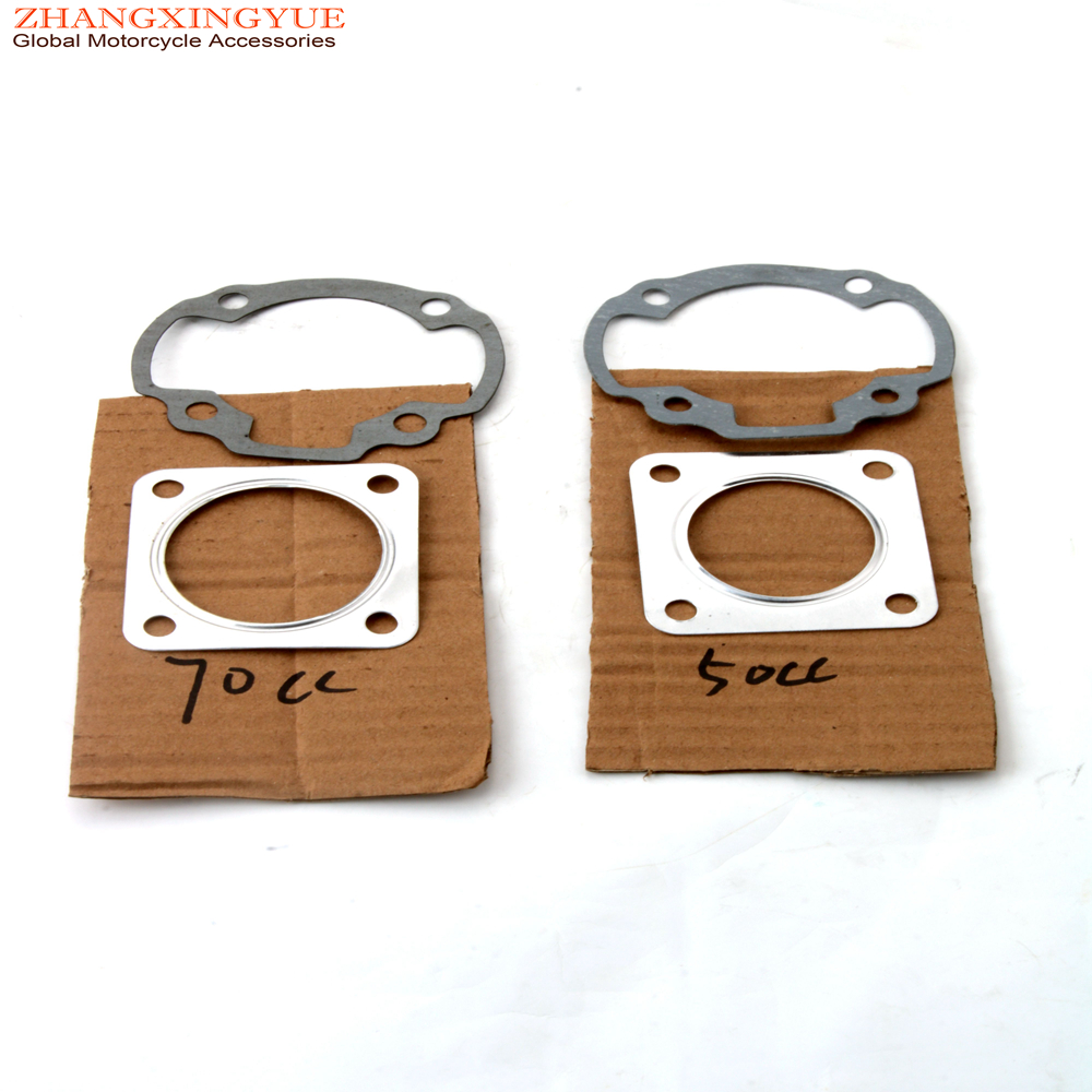 Juego de juntas de cilindro para Scooter, piezas de motor de 2 tiempos para Honda Dio AF34, AF35, ZX50, 50cc, 70CC