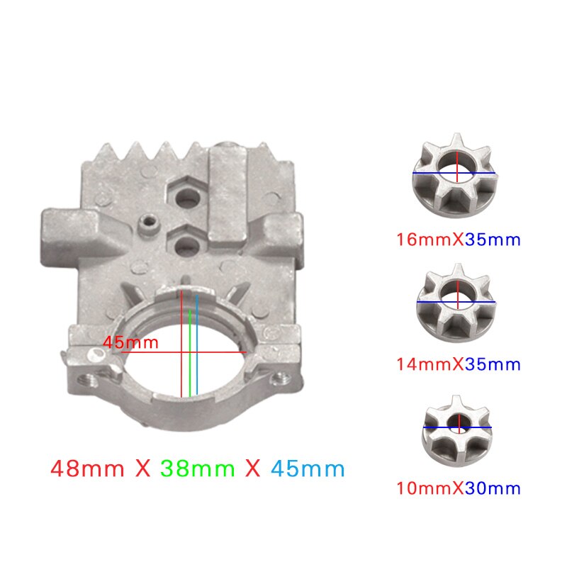 11.5/12 pouces support de tronçonneuse changé 100 125 150 meuleuse d'angle électrique M10/M14/M16 en scie à chaîne ensemble d'outils électriques pour le travail du bois