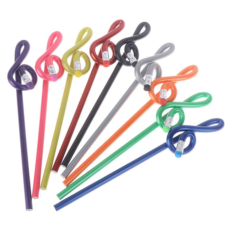 1Pc Potlood Multi Kleur Muzieknoot Potlood Decoratie Potlood School/Kantoorbenodigdheden Muzikant