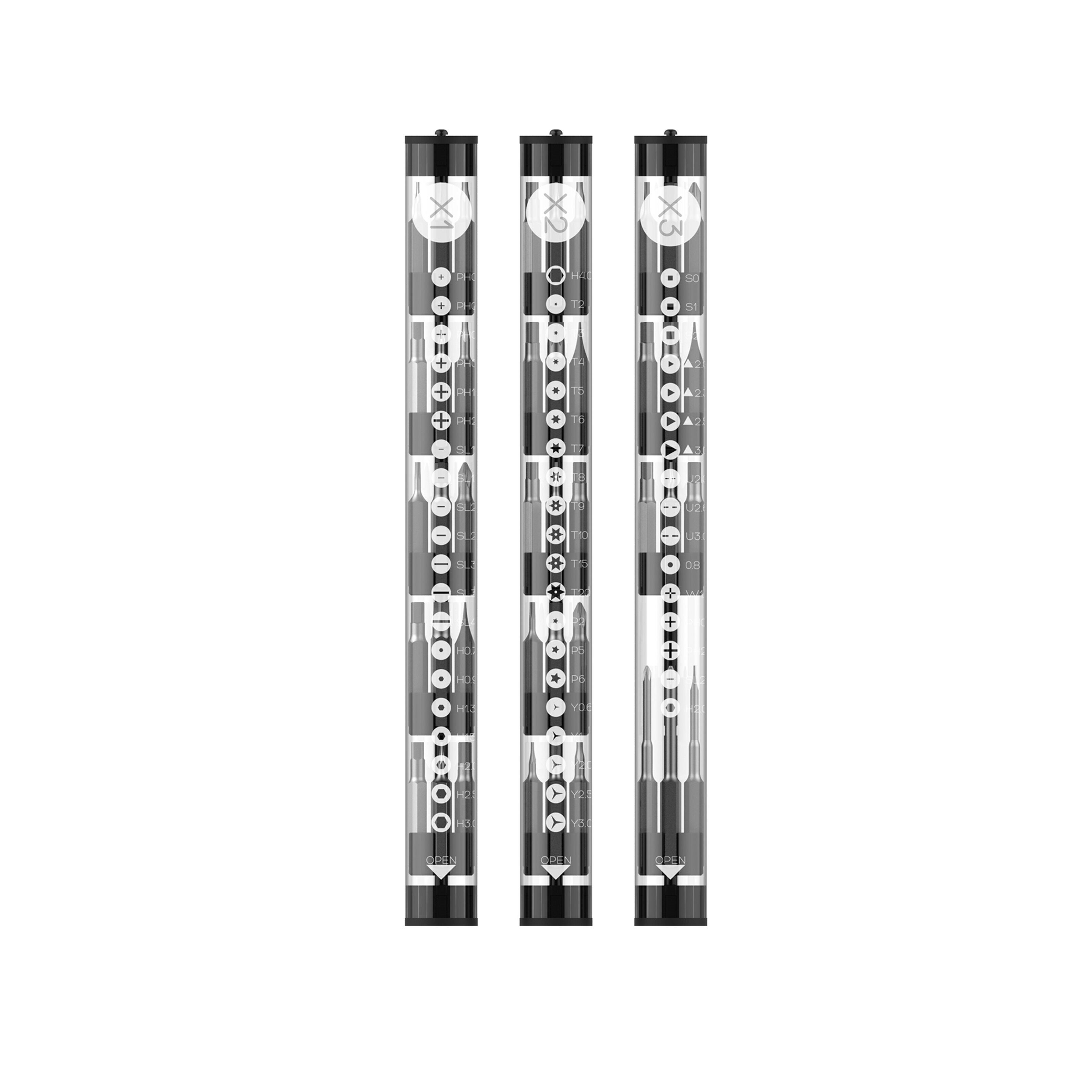 Youpin Wowstick Electric Screwdriver X1/X2/X3 56pcs Multi-purpose 4mm S2 Steel Screwdriver Screw Bits Set from youpin