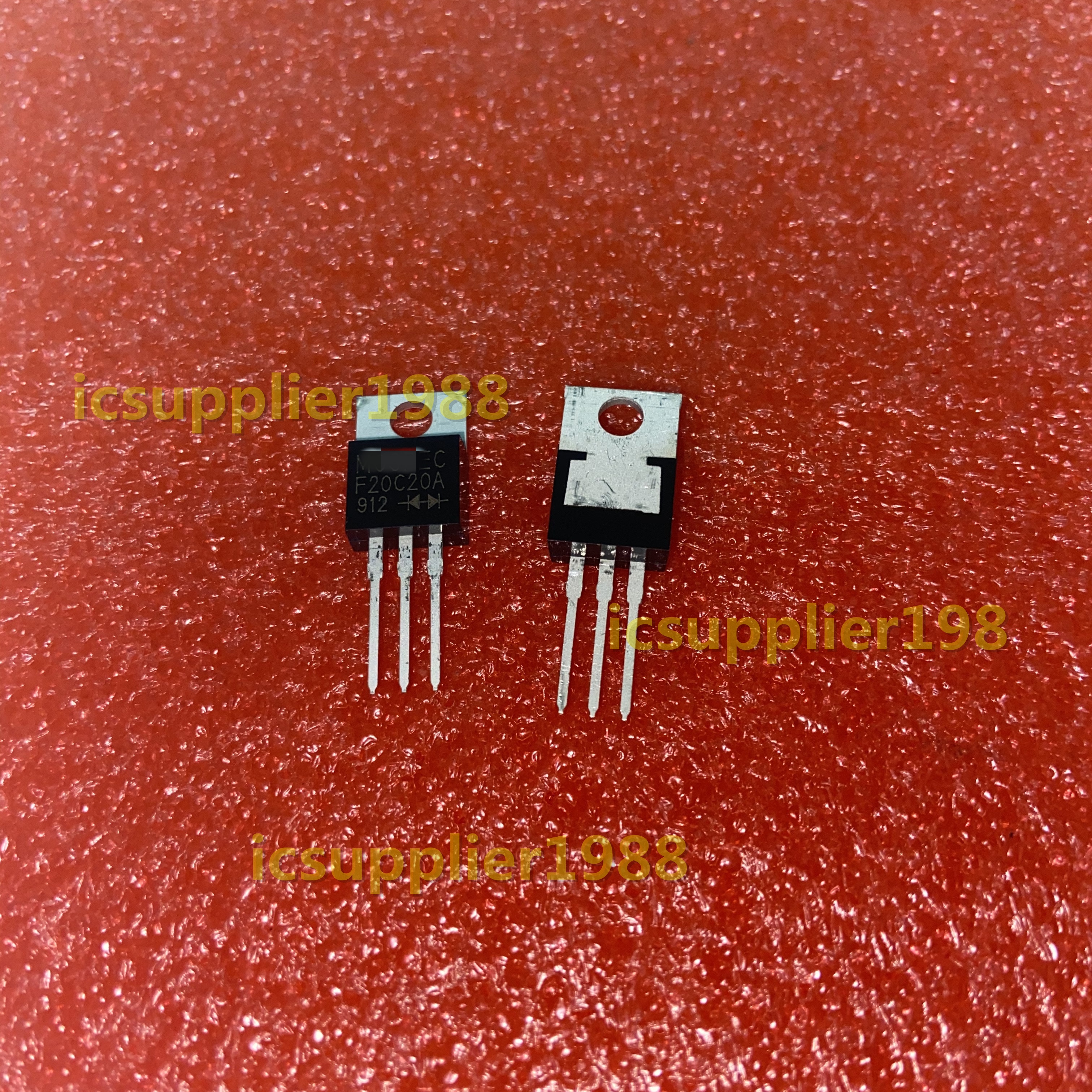 Il trasporto libero 10 PZ/LOTTO F20C20A F20C20C raddrizzatore Veloce di recupero TO-220 20A 200V