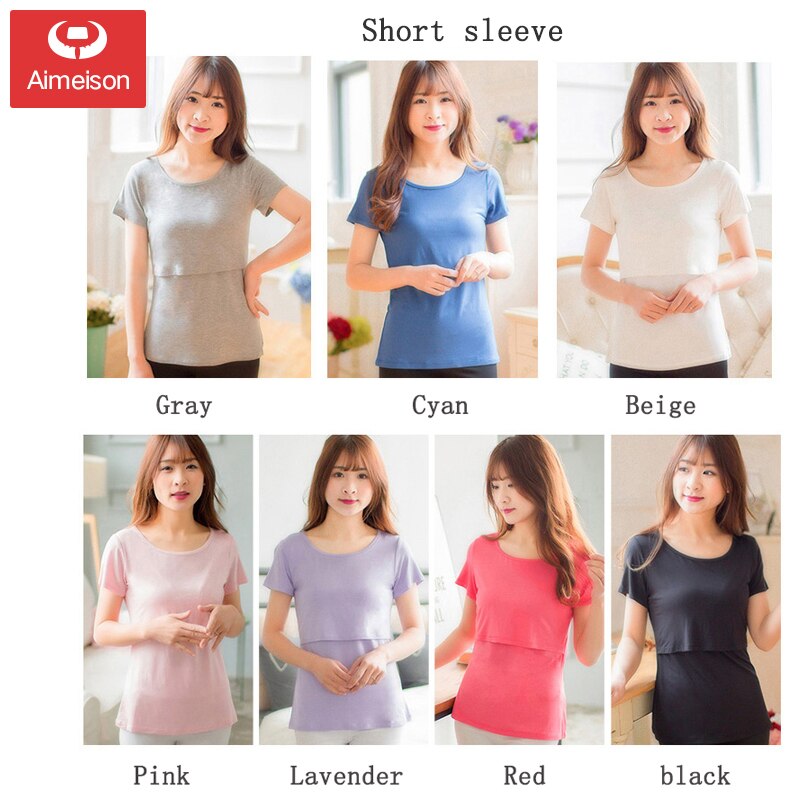 Borstvoeding Tops Uit Mode Herfst Lange Mouwen T-Shirts Voeden Kleren Herfst En Winter Dieptepunt Shirt Herfst Kleding