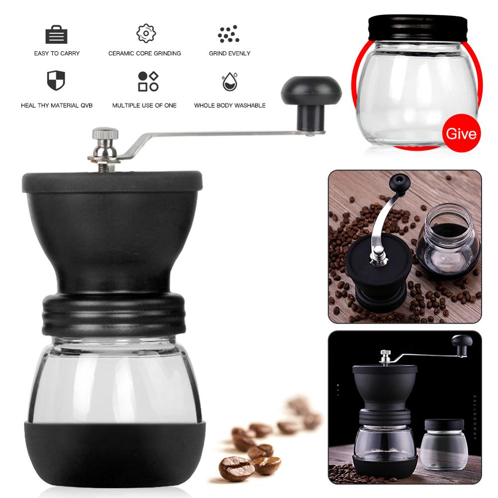 Bialetti Koffiemolen Premium RVS - Handmatige koffiemolen